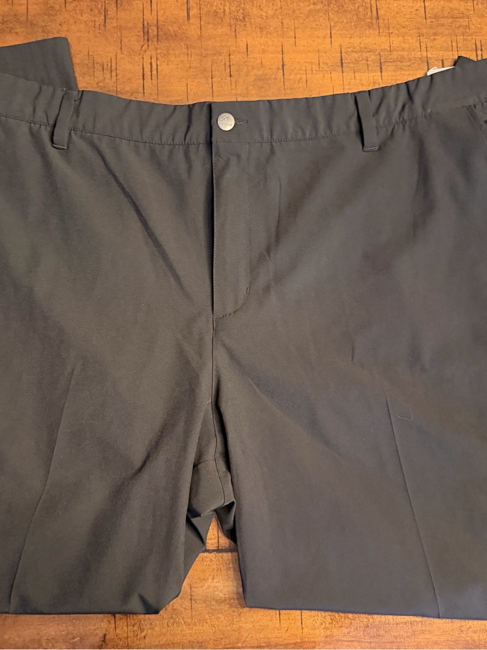 Adidas Men’s 46 x 30 Performance Golf Pants Black Non-Slip Gripper Waist